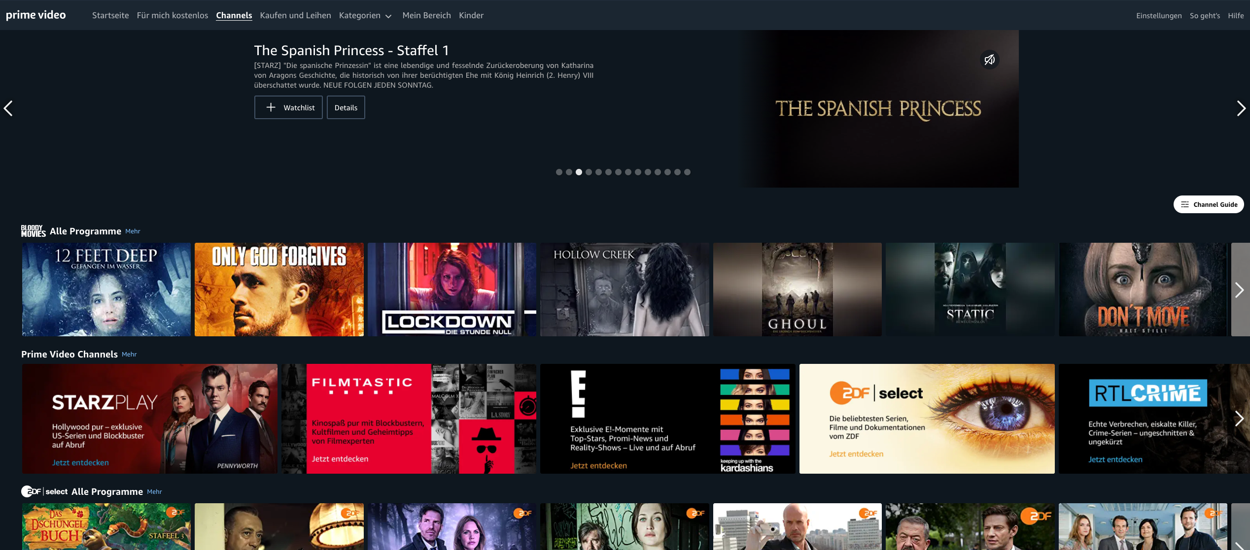 Titelbild: Amazon Channels: Alle Channels im Überblick