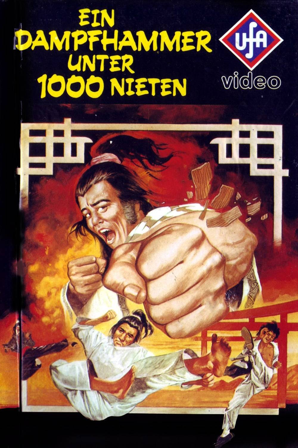 Poster: Ein Dampfhammer unter 1000 Nieten
