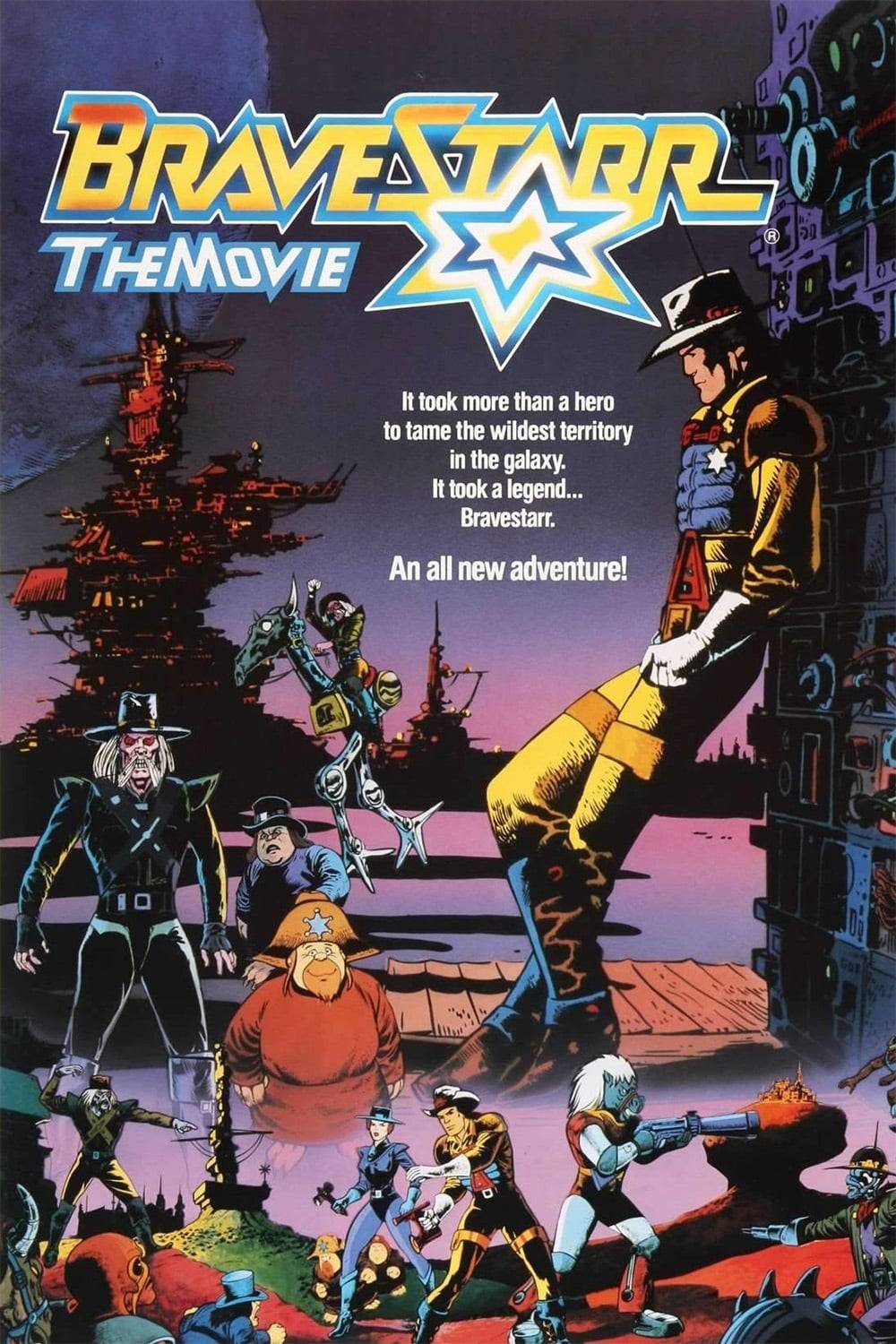 Poster: Bravestarr - Die Legende
