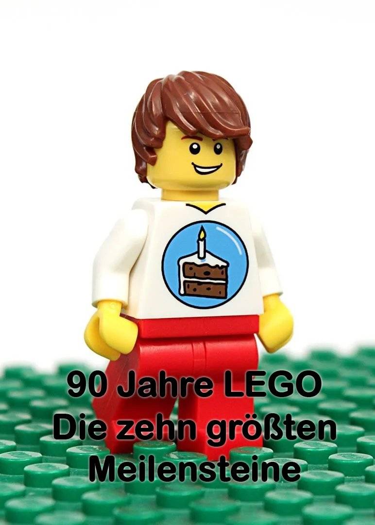Poster: 90 Jahre LEGO - Die zehn größten Meilensteine