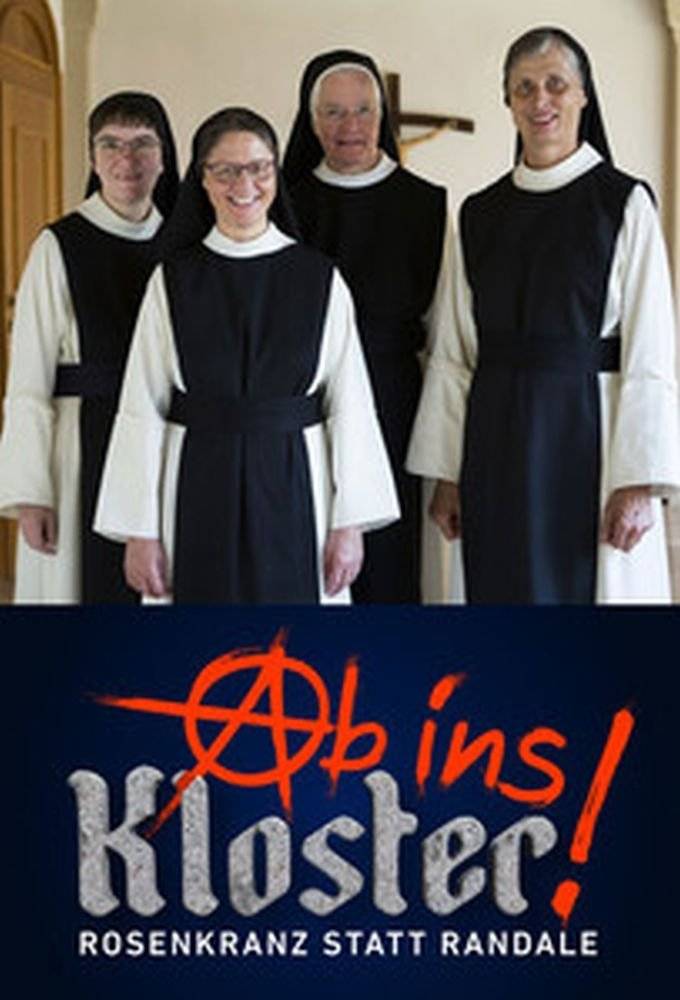 Poster: Ab ins Kloster! - Rosenkranz statt Randale