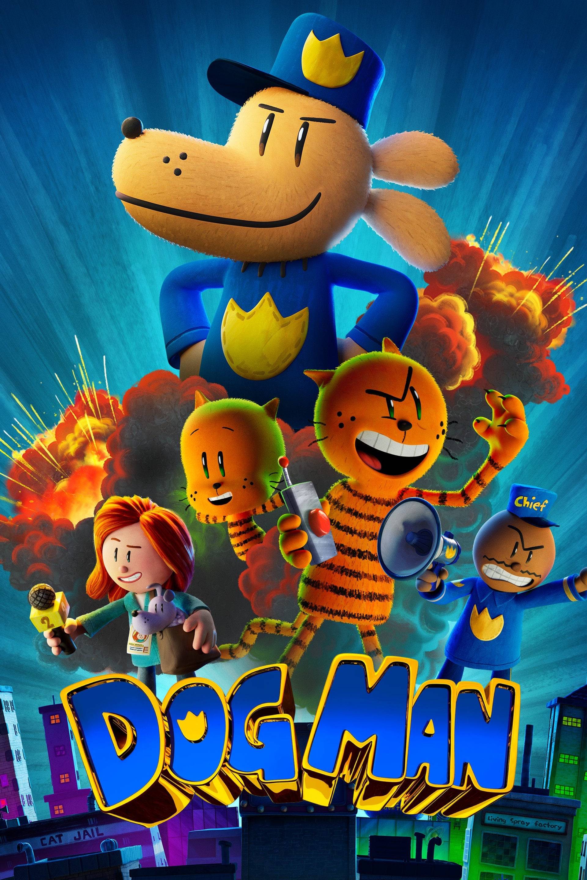 Poster: Dog Man: Wau gegen Miau