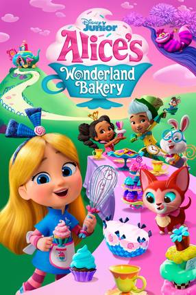 Poster: Alice in der Wunderland-Bäckerei