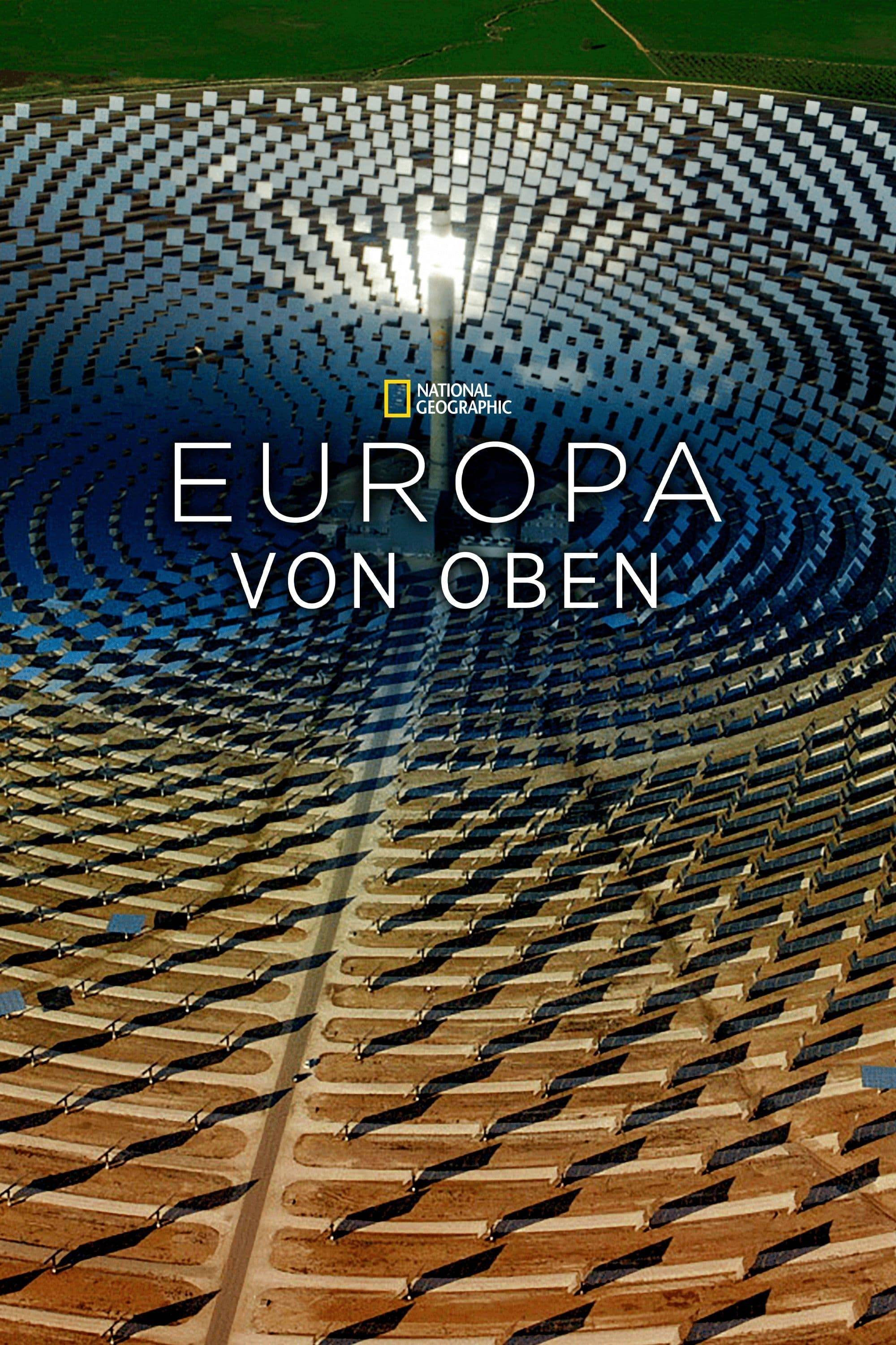 Poster: Europa von Oben