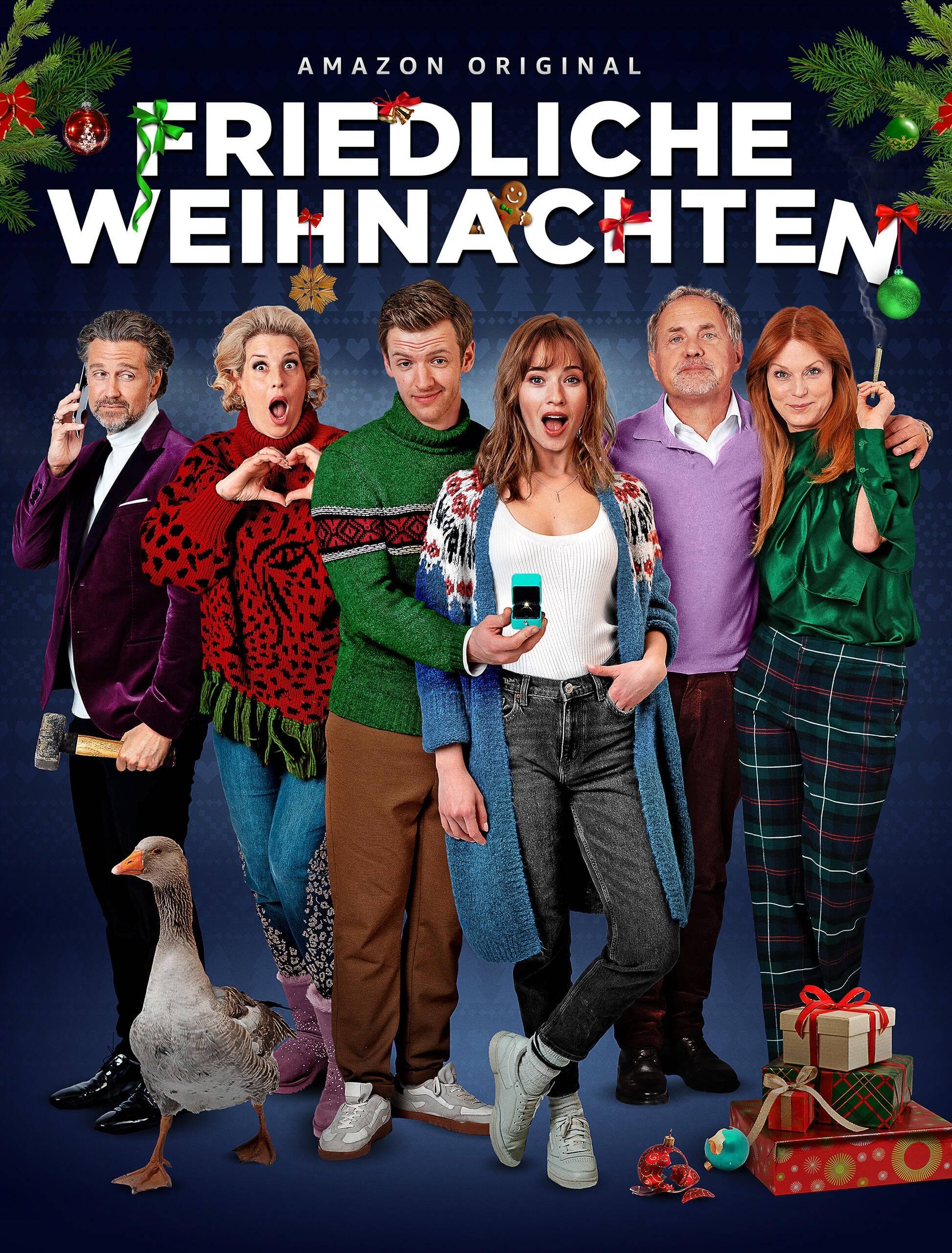 Poster: Friedliche Weihnachten