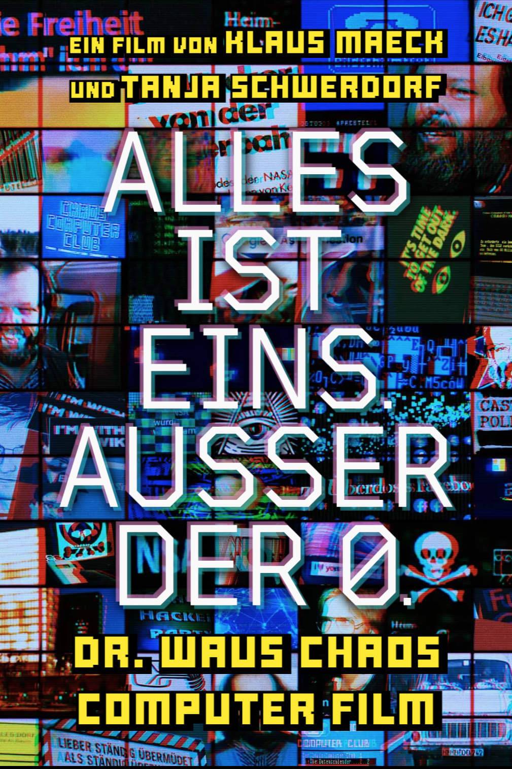 Poster: ALLES IST EINS. AUSSER DER 0.