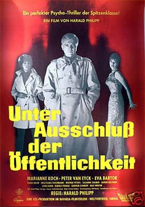 Poster: Unter Ausschluß der Öffentlichkeit
