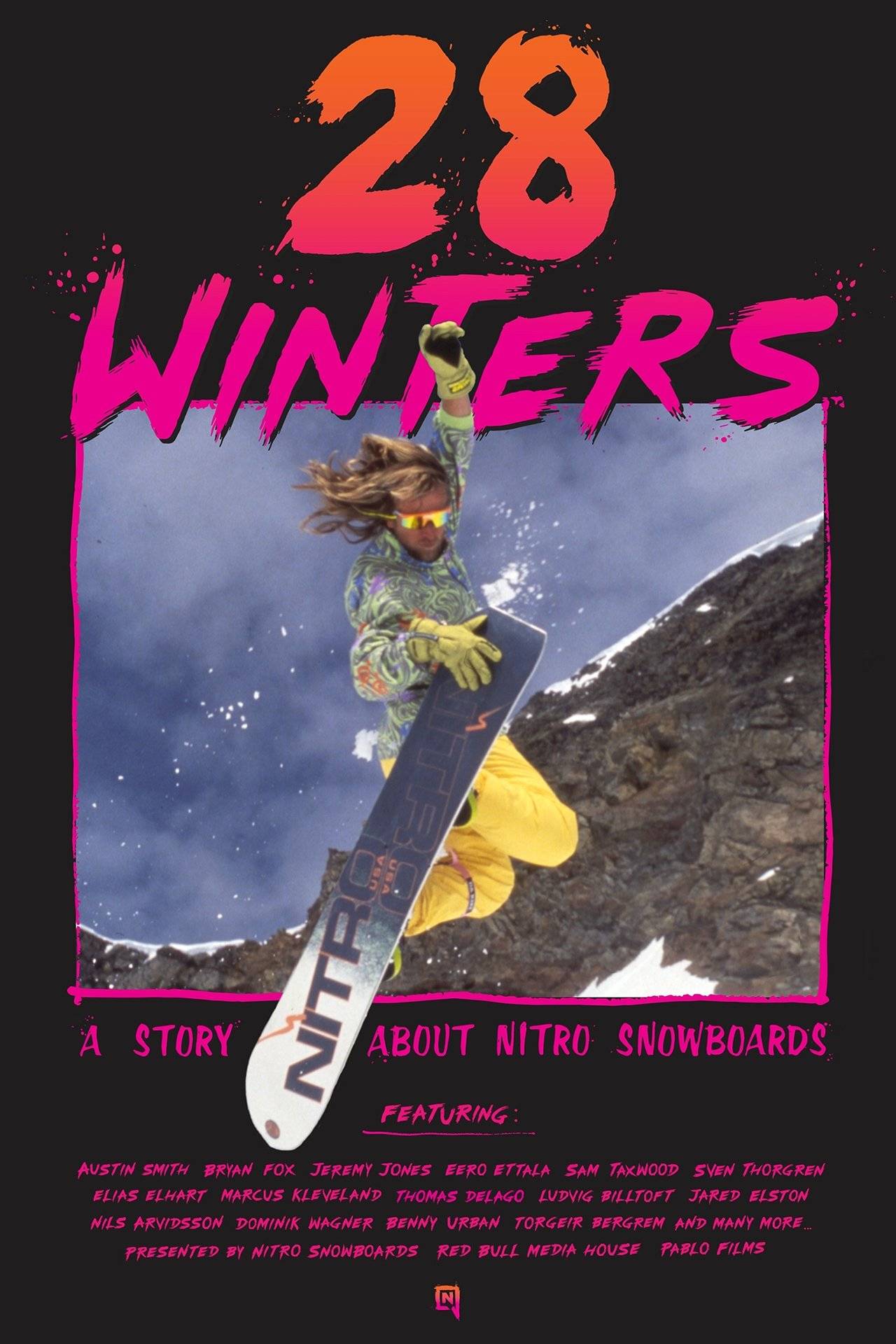 Poster: 28 Winters: A Story About Nitro Snowboards