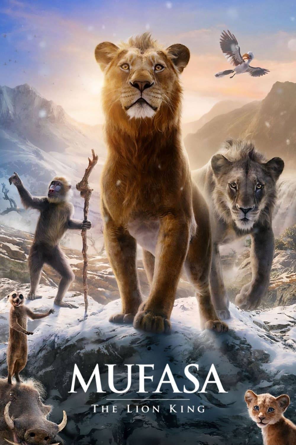 Poster: Mufasa - Der König der Löwen