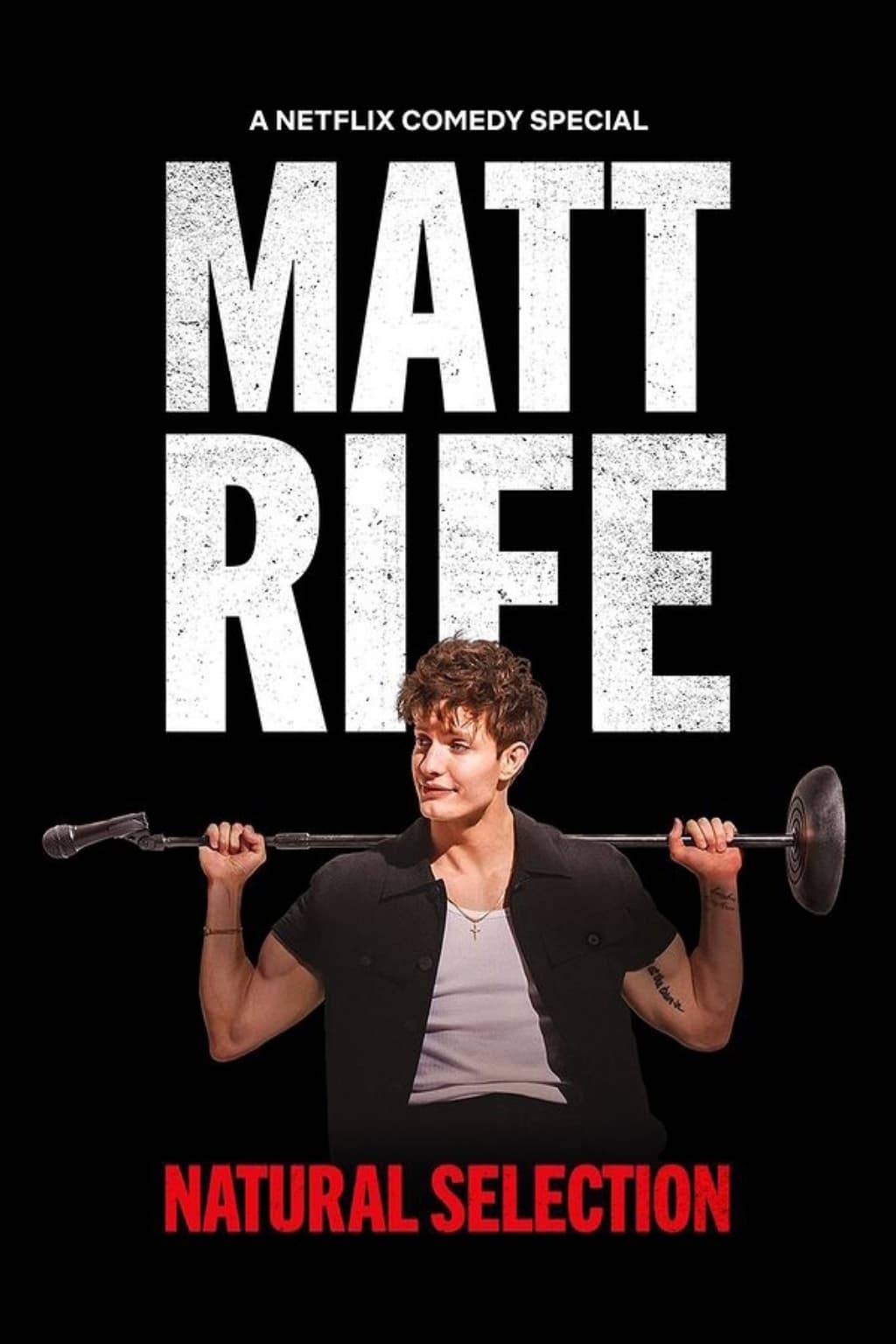 Poster: Matt Rife: Natural Selection