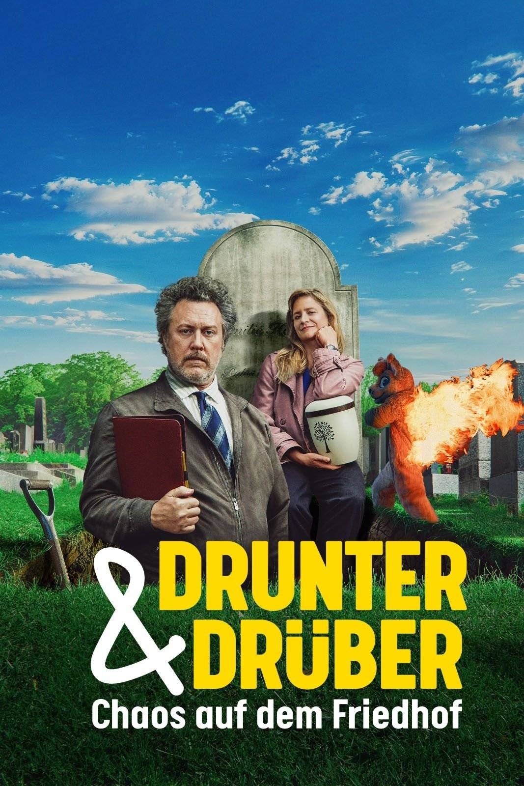 Poster: Drunter & Drüber - Chaos auf dem Friedhof
