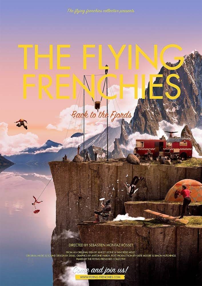 Poster: The Flying Frenchies - Back to the Fjords