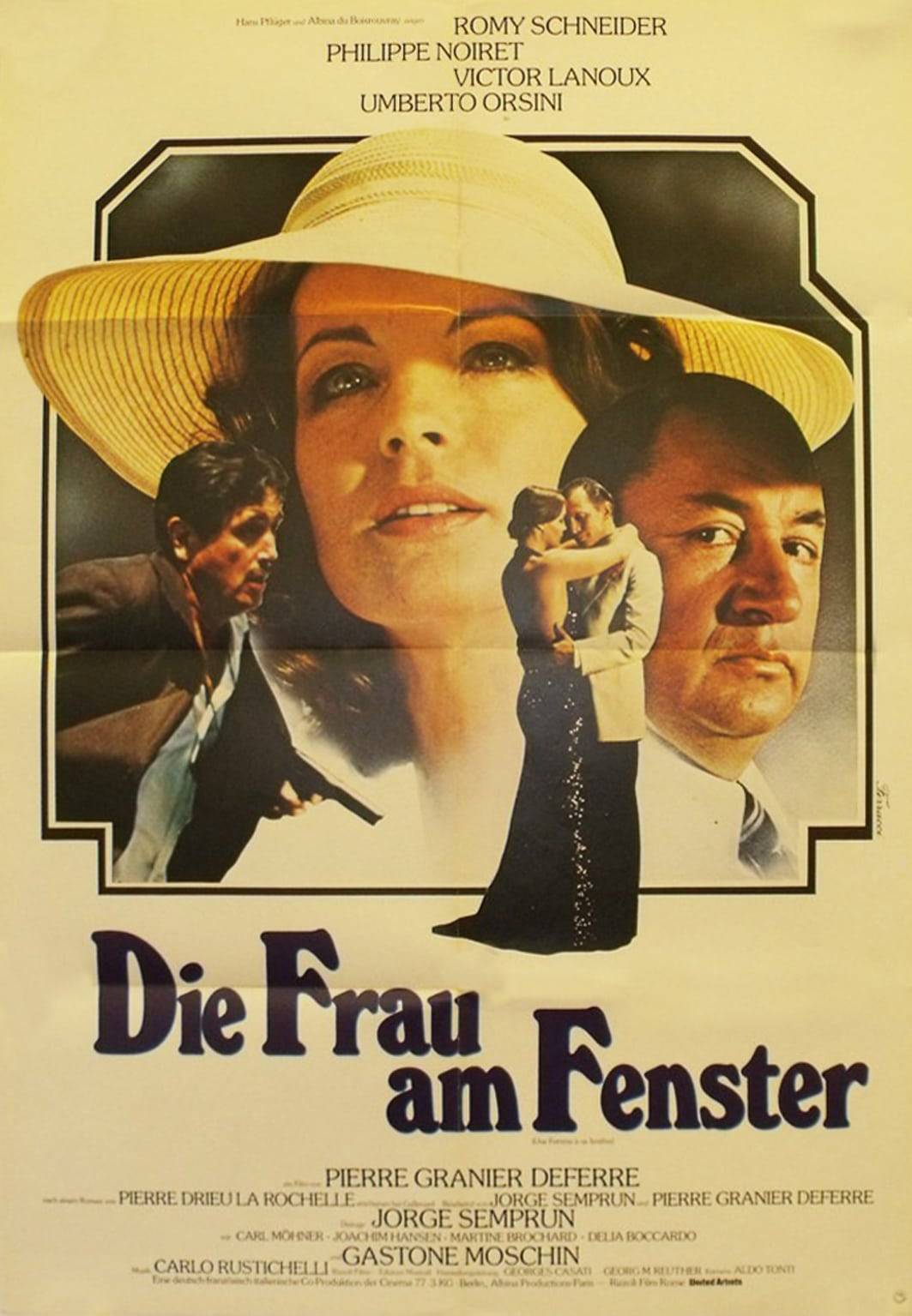 Poster: Die Frau am Fenster