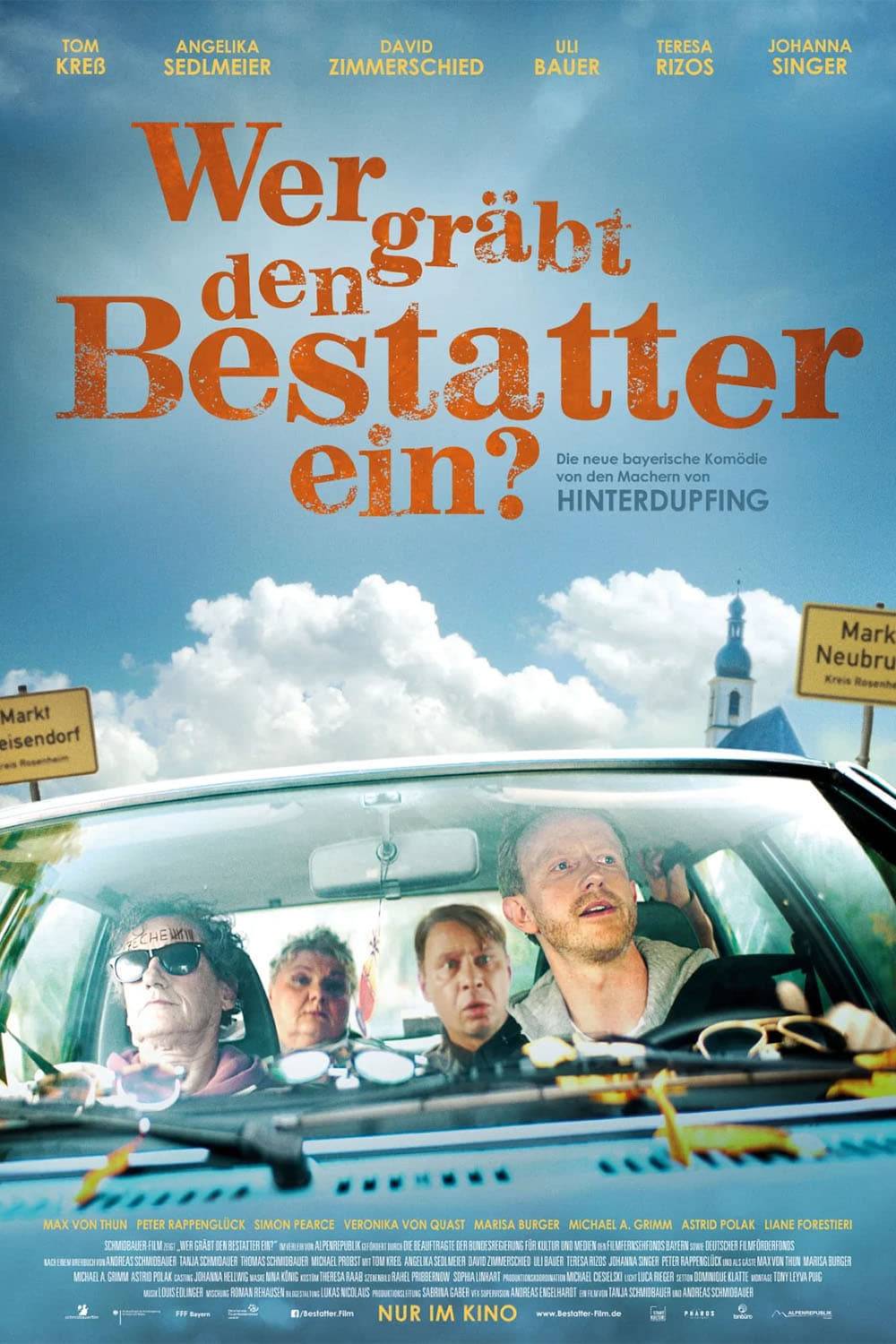 Poster: Wer gräbt den Bestatter ein
