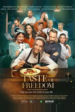 Poster: Rezept zum Glücklichsein – Kochen auf Ukrainisch