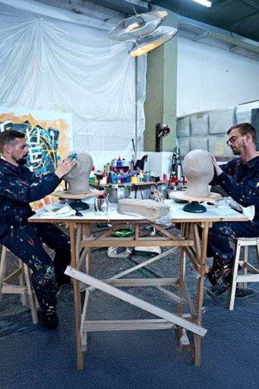 Poster: Atelier Joko und Klaas - Kunst für den ProSieben Campus