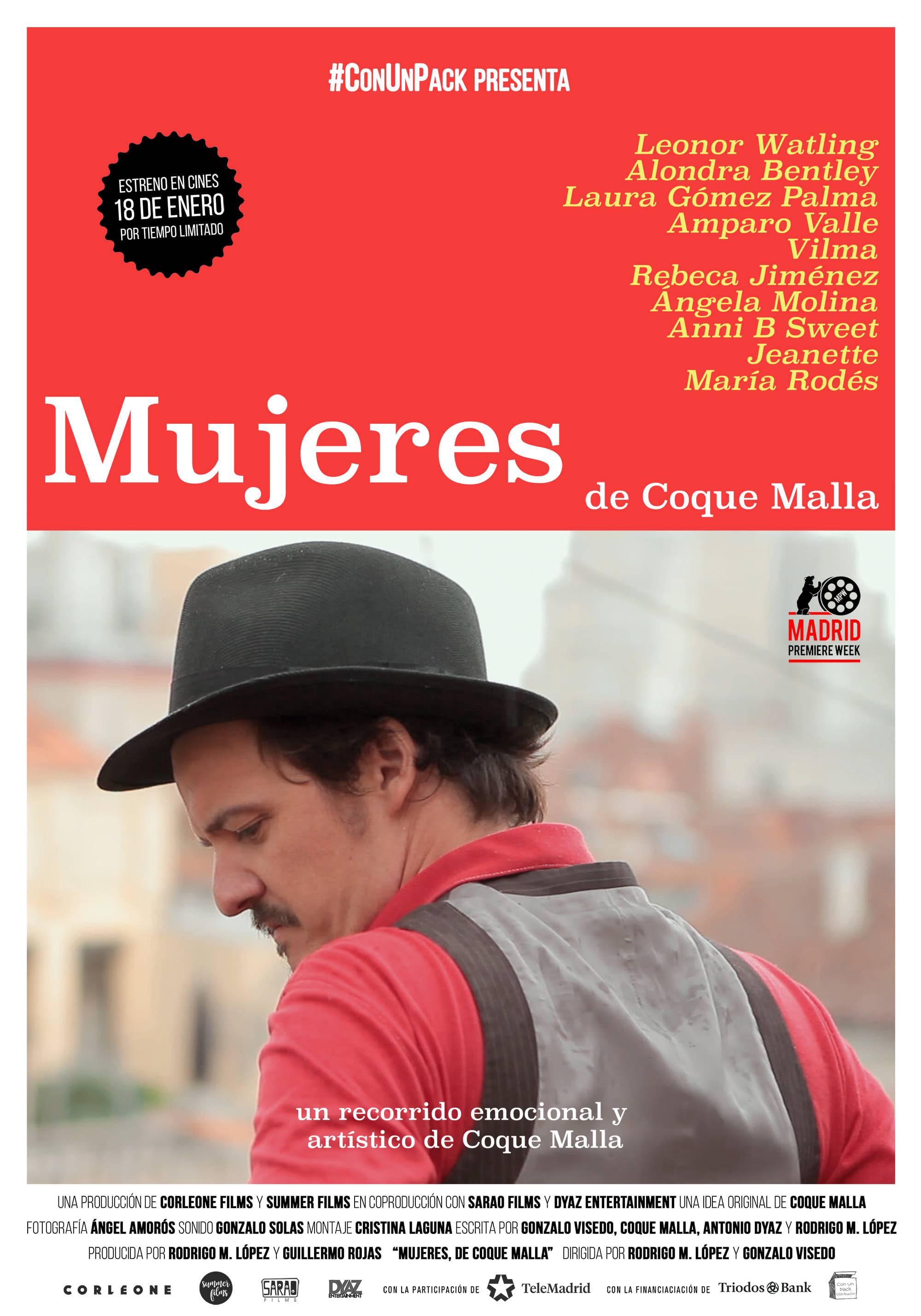 Poster: Mujeres, de Coque Malla