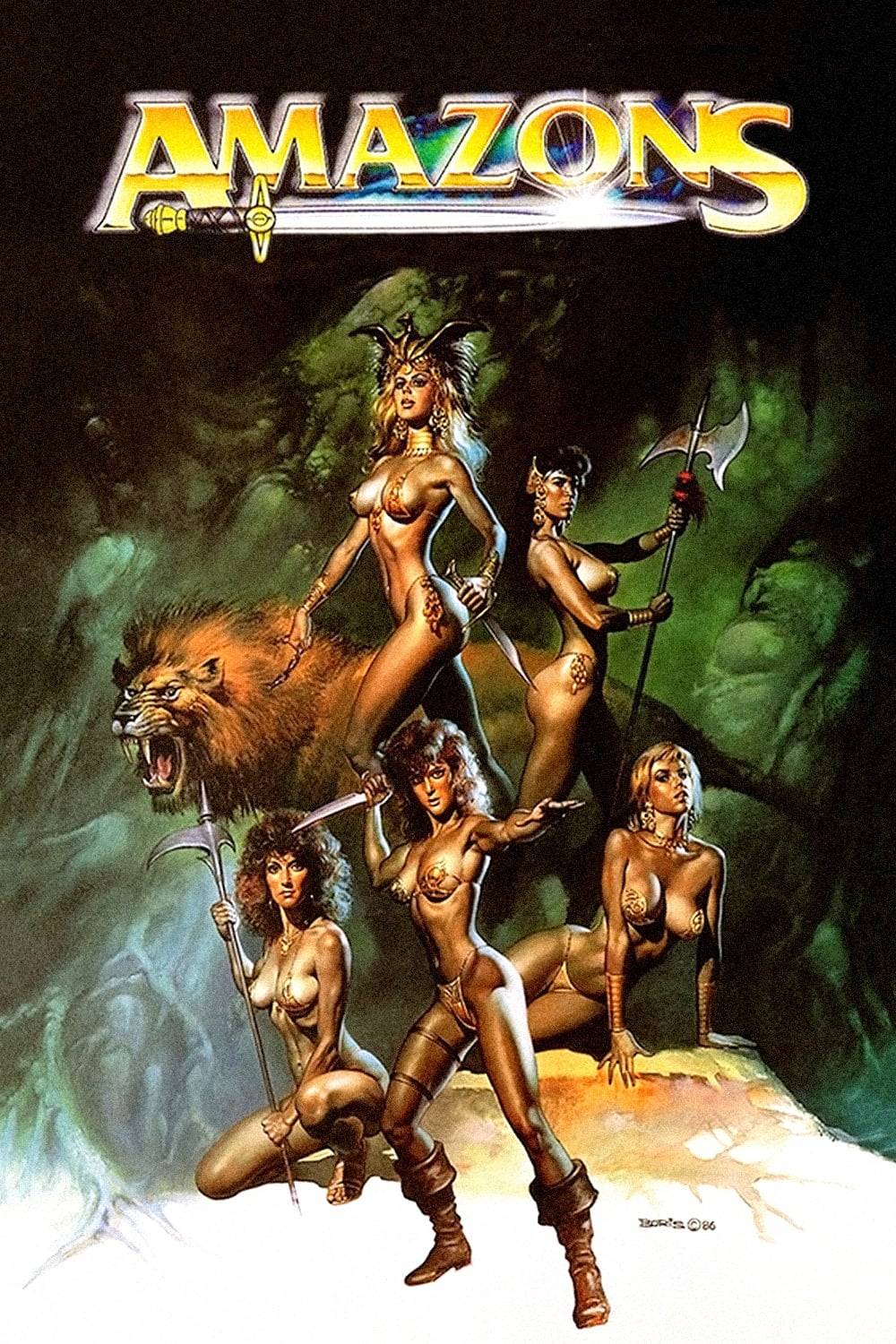 Poster: Im Reich der Amazonen
