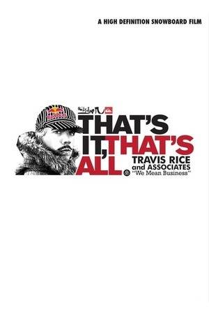 Poster: That's It, That's All