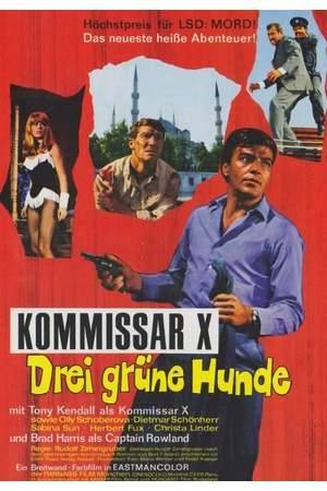 Poster: Kommissar X - Drei grüne Hunde